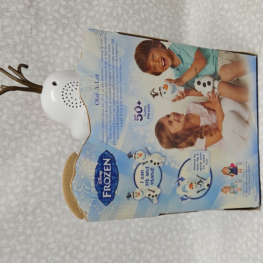 New 2015 Disney Frozen Olaf-A-Lot 13" Talking Figure - Picture 4 of 9